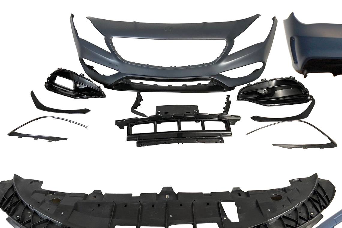 Kit Carrocería Mercedes W117 2016-2018 LCI 4P / SW Look AMG A45 II - Imagen 2