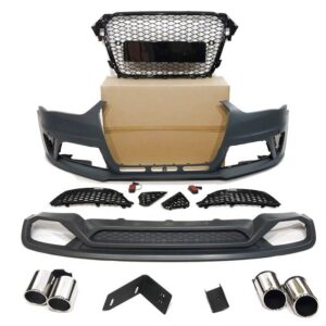 Kit De Carrocería Audi A4 B8.5 13-15 Look RS4 ABS