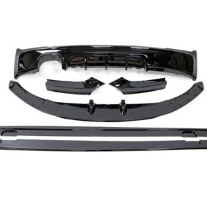 Kit De Carrocería BMW F22 / F23 Look M Performance Brillante Negro 1 Salida