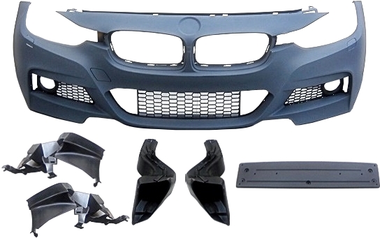Kit De Carrocería BMW F30 Look M-Tech Con Aletas - Imagen 2