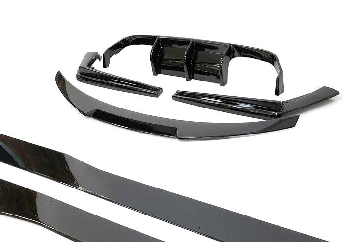 Kit De Carrocería BMW F82 / F83 M4 Brillante Negro Look CS - Imagen 2