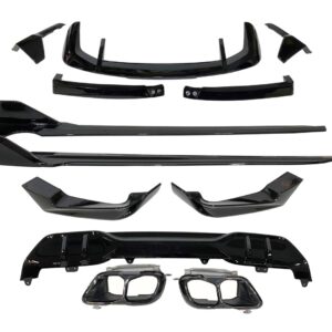 Kit De Carrocería BMW G05 X5 LCI 2023+ Look M Performance Brillante Negro