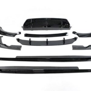Kit De Carrocería BMW G06 X6 Look M Performance Brillante Negro