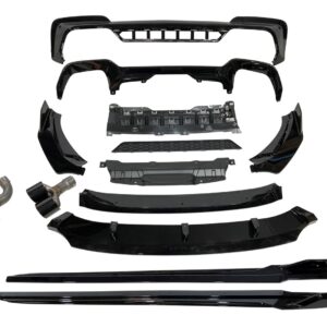 Kit De Carrocería BMW X3 G01 2018-2021 Look M Performance Brillante Negro