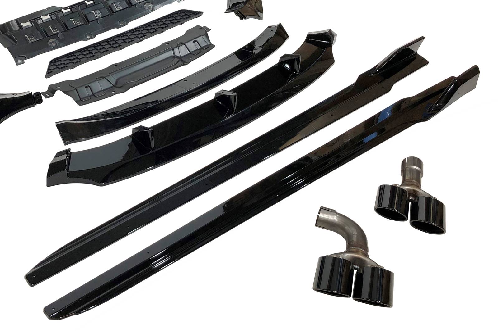 Kit De Carrocería BMW X3 G01 2018-2021 Look M Performance Brillante Negro - Imagen 6