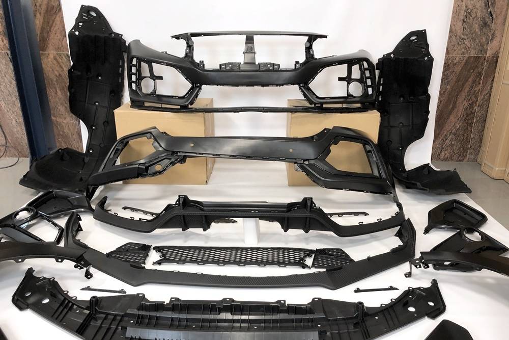 Kit De Carrocería Honda Civic Hatchback 2016-2021 look Type R 2020 - Imagen 2