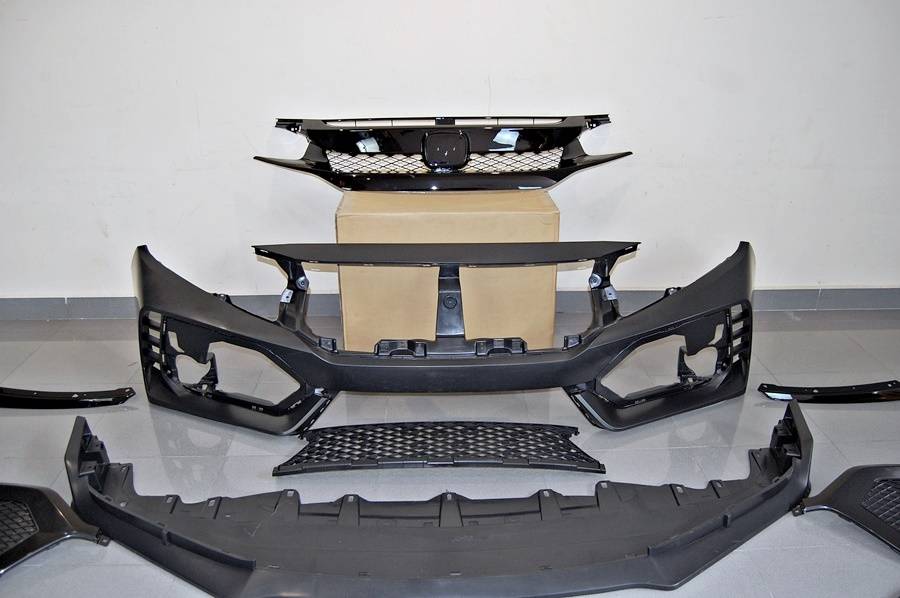 Kit De Carrocería Honda Civic MK10 Hatchback 2016+ look Type R ABS - Imagen 3