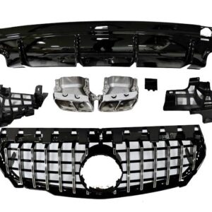 Kit De Carrocería Mercedes CLA W117 2016-2018 4D/SW Style Facelift look A45