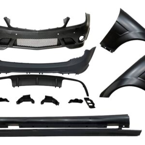 Kit De Carrocería Mercedes W204 SW Look AMG C63 07-10 ABS
