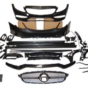 Kit De Carrocería Mercedes W205 4P 2014-2021 Look C63 2019 Diamond