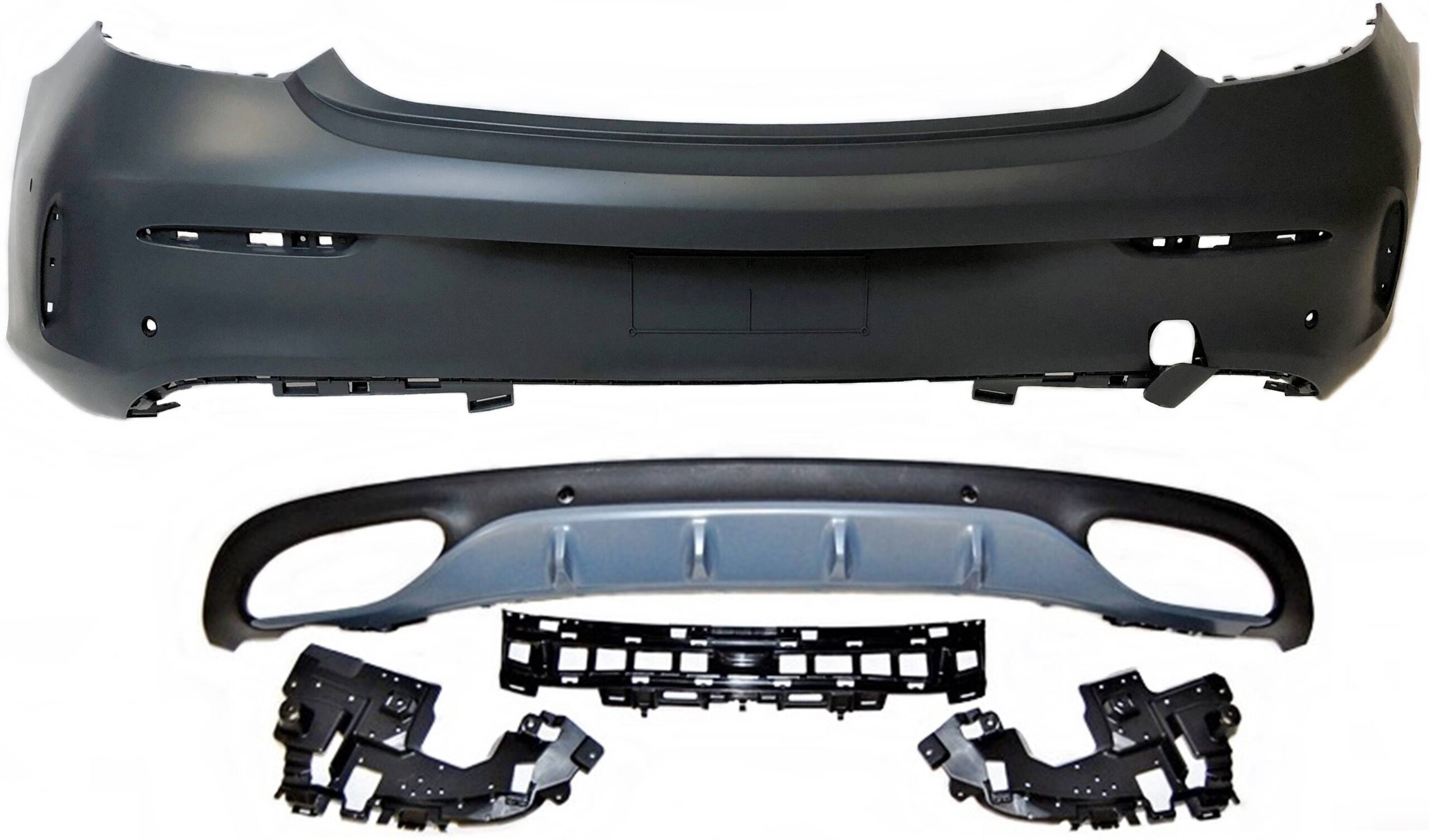Kit De Carrocería Mercedes W205 2014-2018 Coupe Look AMG - Imagen 4