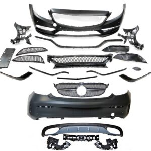 Kit De Carrocería Mercedes W205 2014-2018 Coupe Look AMG