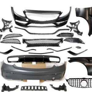 Kit De Carrocería Mercedes W205 2014-2018 Coupe Look AMG C63