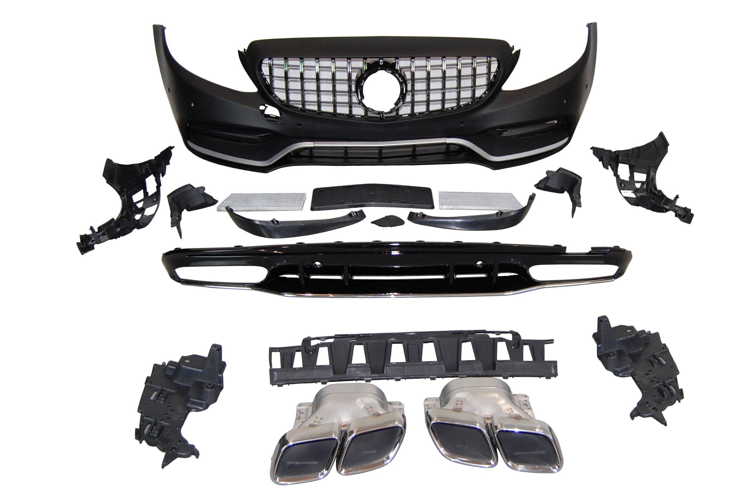 Kit De Carrocería Mercedes W205 2019 4P / SW Look AMG C63