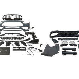 Kit De Carrocería Mercedes W206 Sedan / SW Look AMG C63