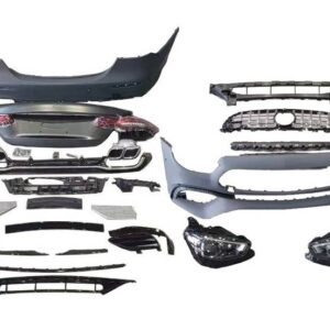 Kit De Carrocería Mercedes W213 2016-2019 look E63S Actualizado a versión 2020