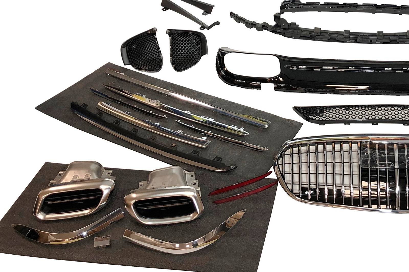 Kit De Carrocería Mercedes W213 2016-2019 look W223 Maybach - Imagen 3