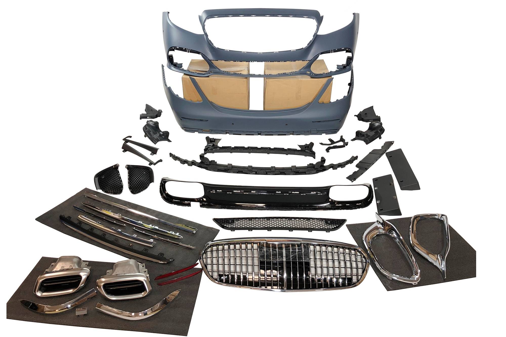 Kit De Carrocería Mercedes W213 2016-2019 look W223 Maybach