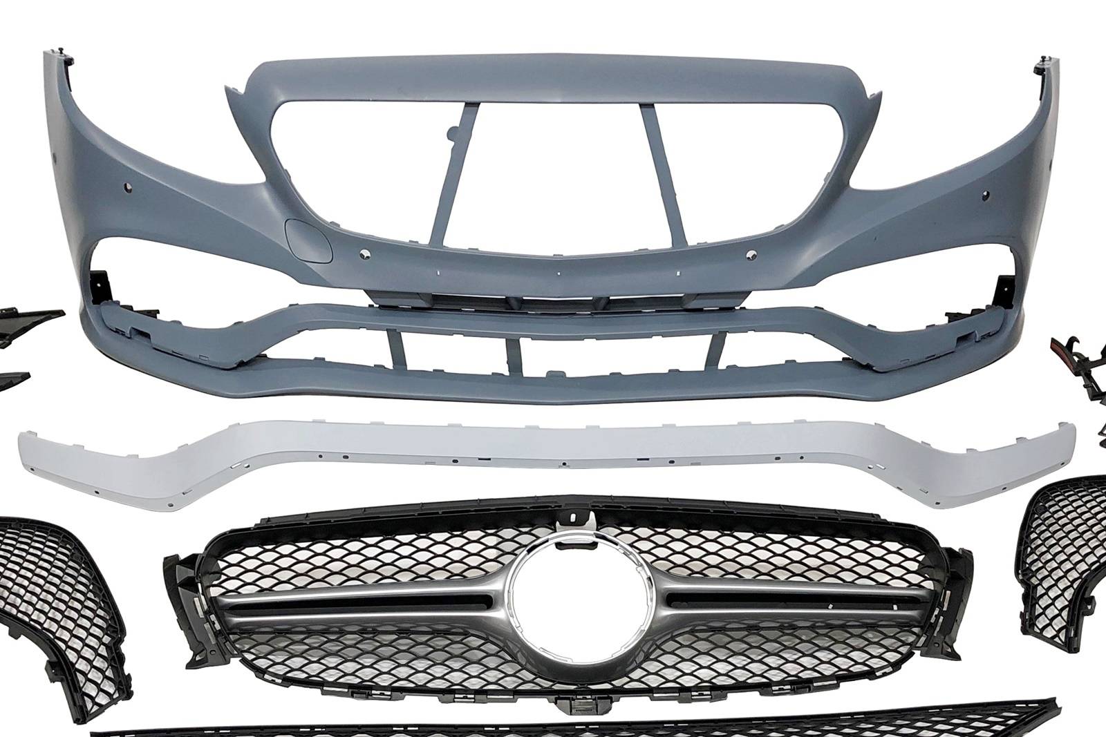 Kit De Carrocería Mercedes W213 4p / Estate 2016-2019 look AMG E63 ABS - Imagen 4