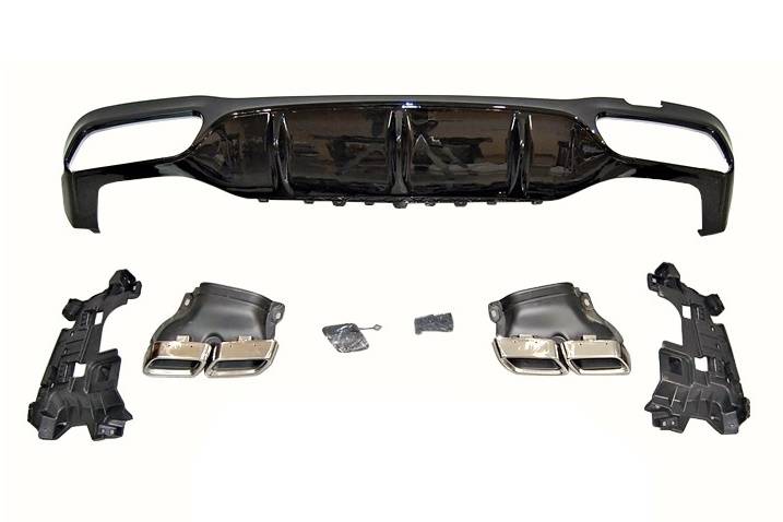 Kit De Carrocería Mercedes W213 4p / Estate 2016-2019 look AMG E63 ABS - Imagen 7