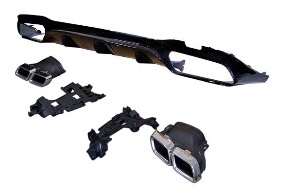 Kit De Carrocería Mercedes W213 4p / Estate 2016-2019 look AMG E63 ABS - Imagen 8