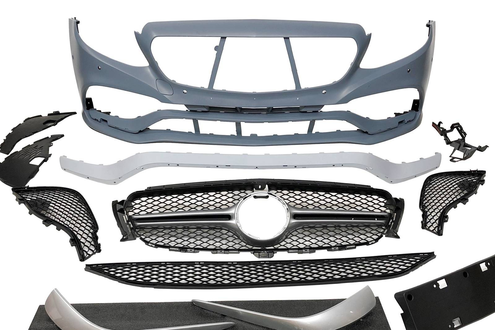 Kit De Carrocería Mercedes W213 4p / SW 2016-2019 look AMG E63 ABS - Imagen 3