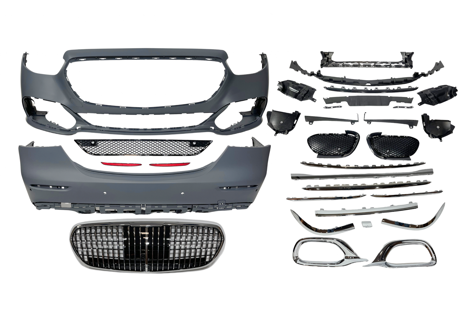 Kit De Carrocería Mercedes W213 Sedan look Maybach 2021+