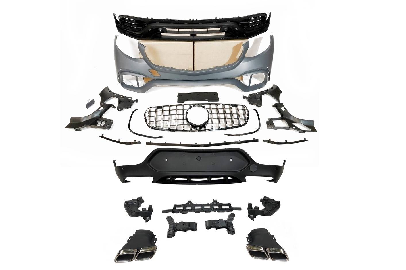 Kit De Carrocería Mercedes X253 GLC COUPE 2015-2019 look AMG GLC63