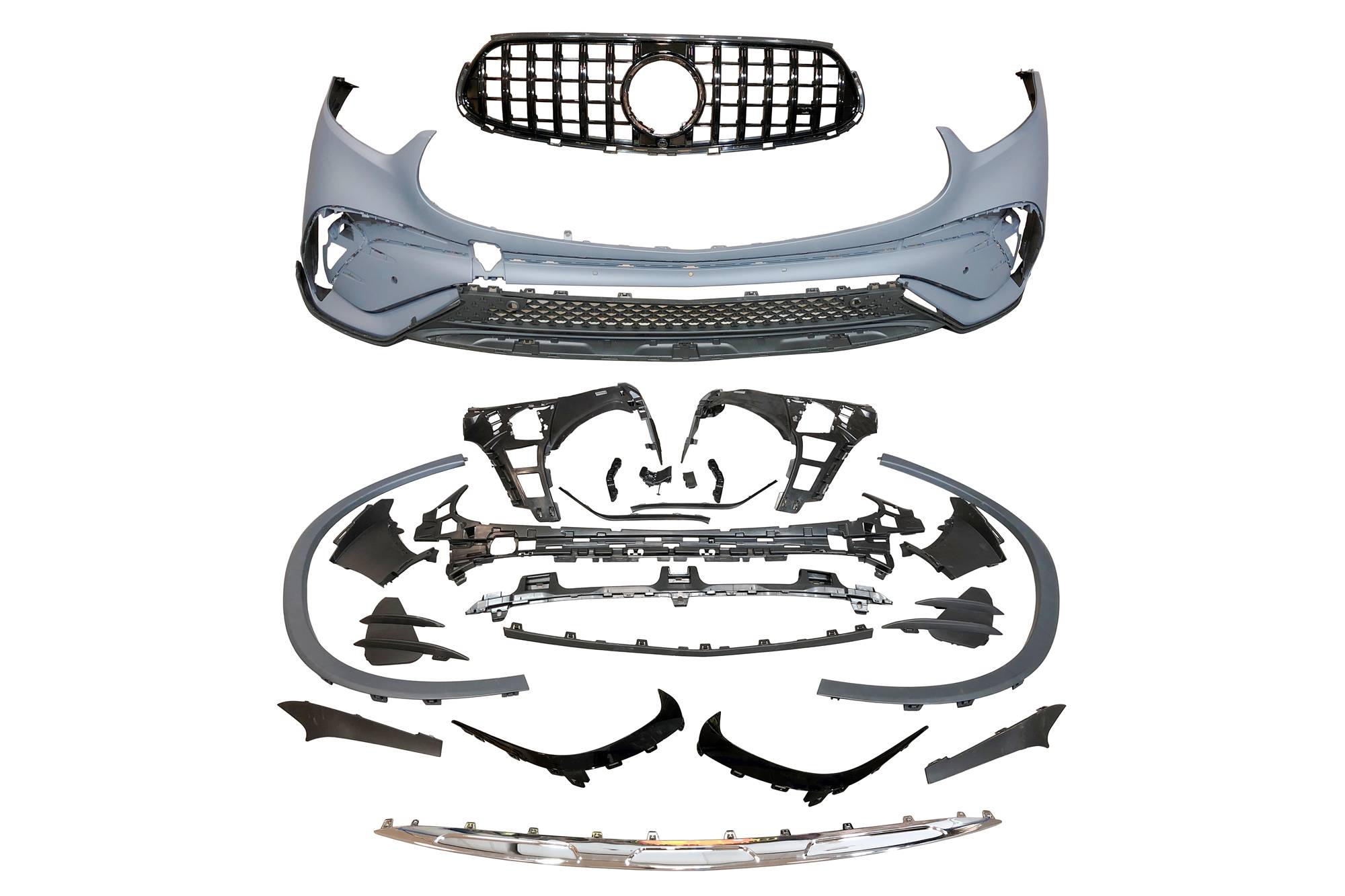Kit De Carrocería Mercedes X254 GLC 2023+ look AMG GLC63 - Imagen 2