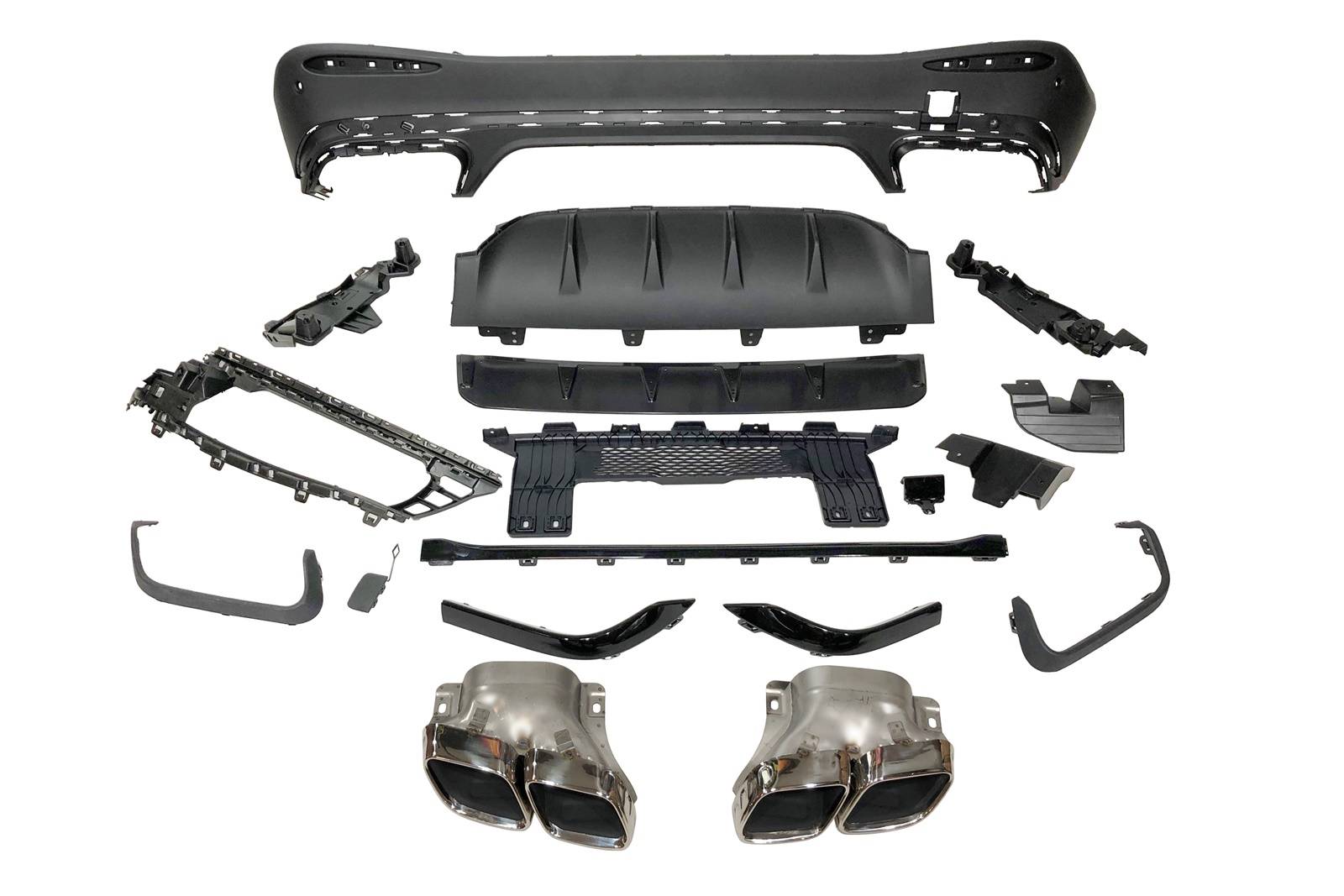 Kit De Carrocería Mercedes X254 GLC 2023+ look AMG GLC63 - Imagen 3