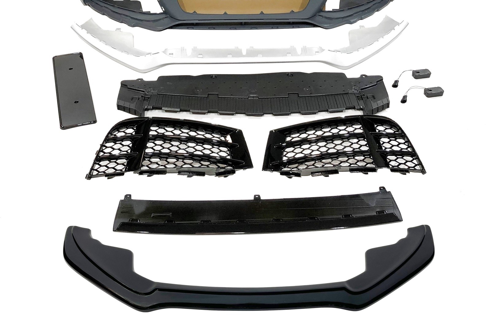 Paragolpes Delantero Audi A5 Coupe / Sportback 2007-2012 Look RS5 Spoiler - Imagen 3