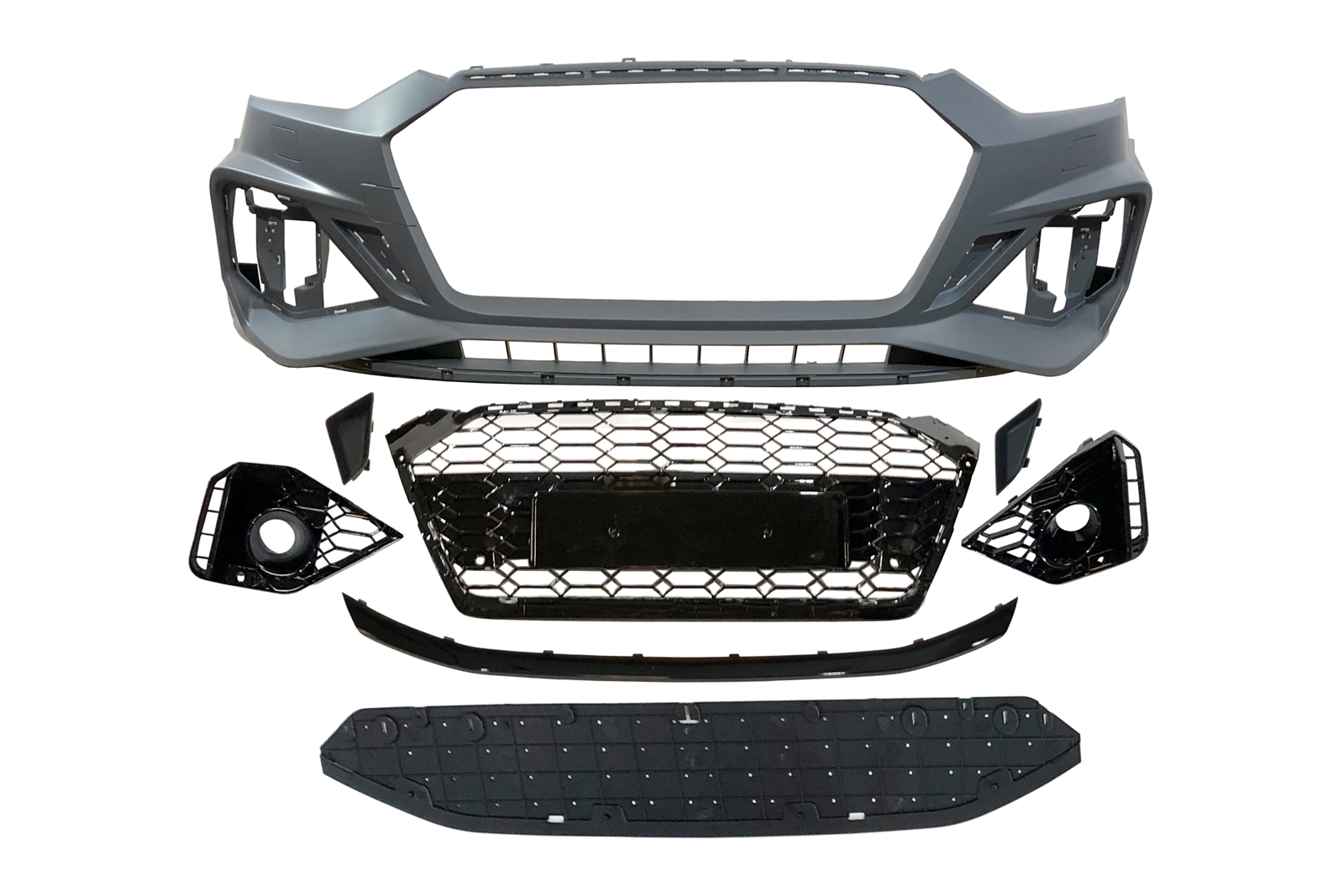 Paragolpes Delantero Audi A5 Sportback/ Coupe/ Cabriolet 2020+ Look RS5 Spoiler - Imagen 2