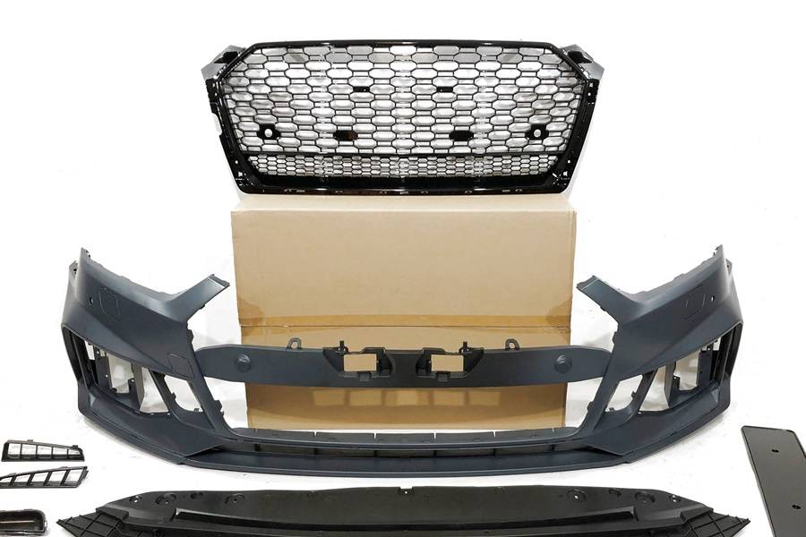 Paragolpes Delantero Audi A5 Sportback/ Coupe/ Cabriolet F5 2016-2019 Look RS5 - Imagen 4