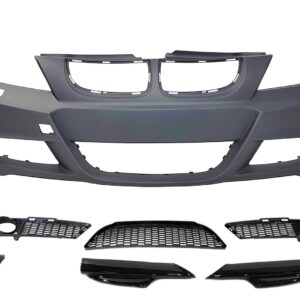 Paragolpes Delantero BMW E90 / E91 05-08 Look M-Tech Punteras Lavafaros ABS