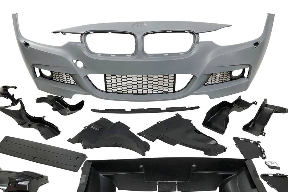 Paragolpes Delantero BMW F30 / F31 Look M-Tech ABS - Imagen 2