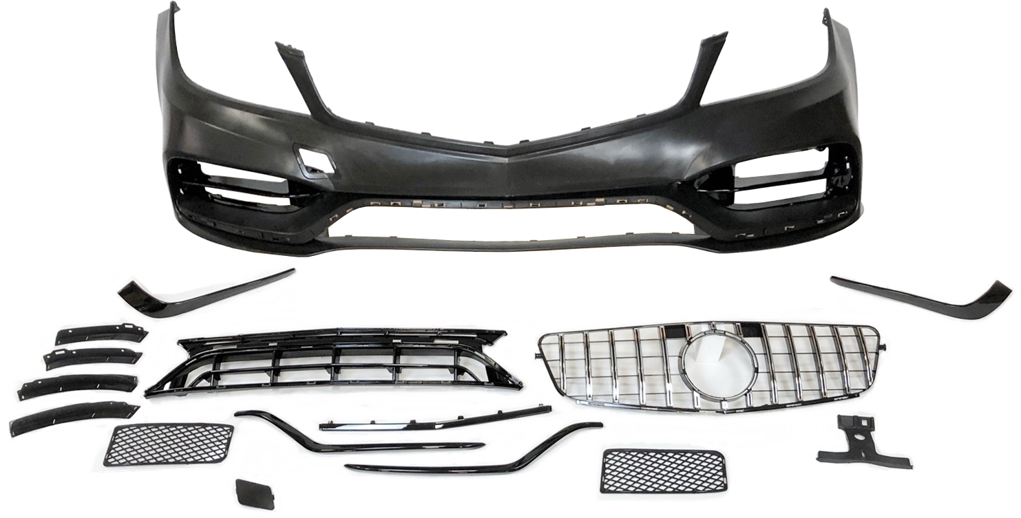Paragolpes Delantero Mercedes W204 07-10 4P / Coupe / SW Look W205 C63