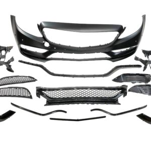 Paragolpes Delantero Mercedes W205 2014-2018 Coupe / 4P / SW look AMG C63