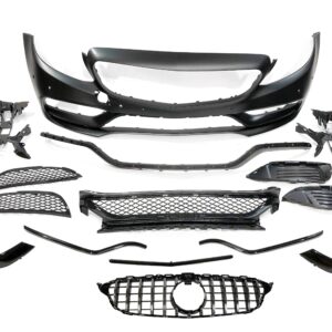 Paragolpes Delantero Mercedes W205 2014-2018 2P / 4P / SW look AMG C63