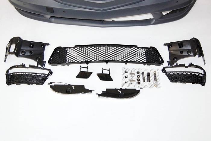 Paragolpes Delantero Mercedes W221 2006-2012 Look S65 - Imagen 2