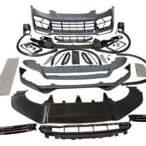 Paragolpes Delantero Porsche Cayenne 2011-2014 Look 2020 Turbo Spoiler