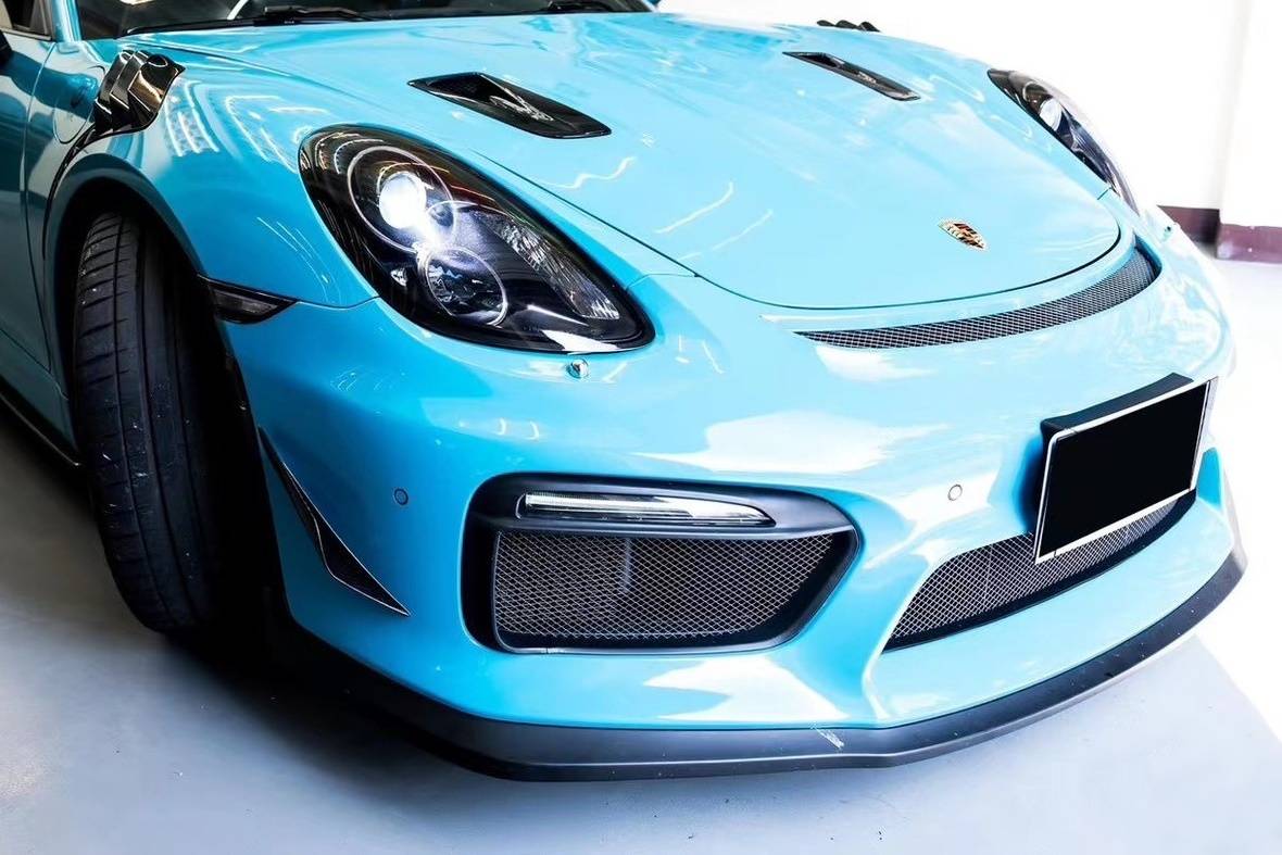 Paragolpes Delantero Porsche Cayman 981 / Boxter look GT4 13-16 - Imagen 5