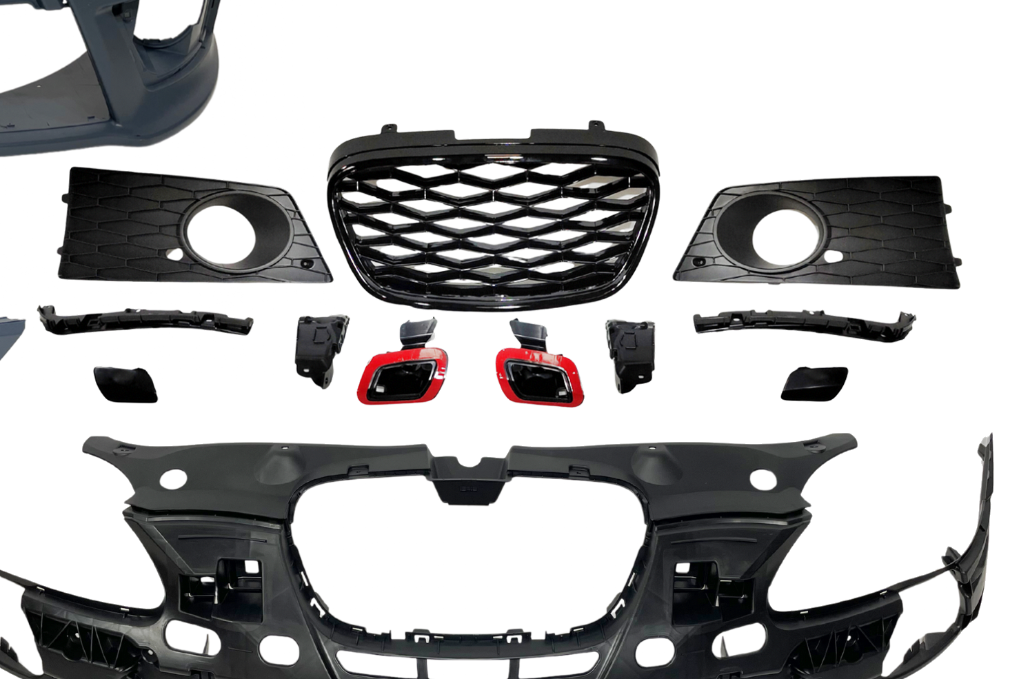 Paragolpes Delantero Seat Leon 2010-2013 Look Cupra - Imagen 2