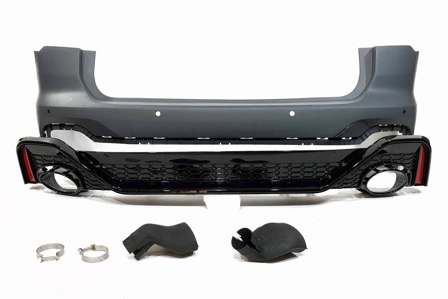 Paragolpes Trasero Audi A6 C8 Avant Look RS6 - Imagen 3