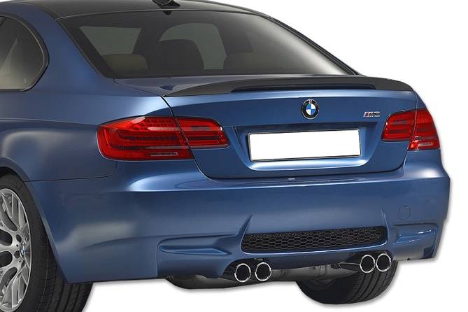 Paragolpes Trasero BMW E92 / E93 Look M3, ABS 2 Salidas - Imagen 4