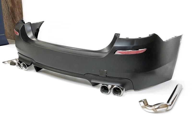 Paragolpes Trasero BMW F10 10-16 Look M5 Escape - Imagen 2