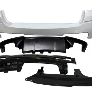 Paragolpes Trasero BMW F11 10-16 Look M Performance Doble Salida ABS
