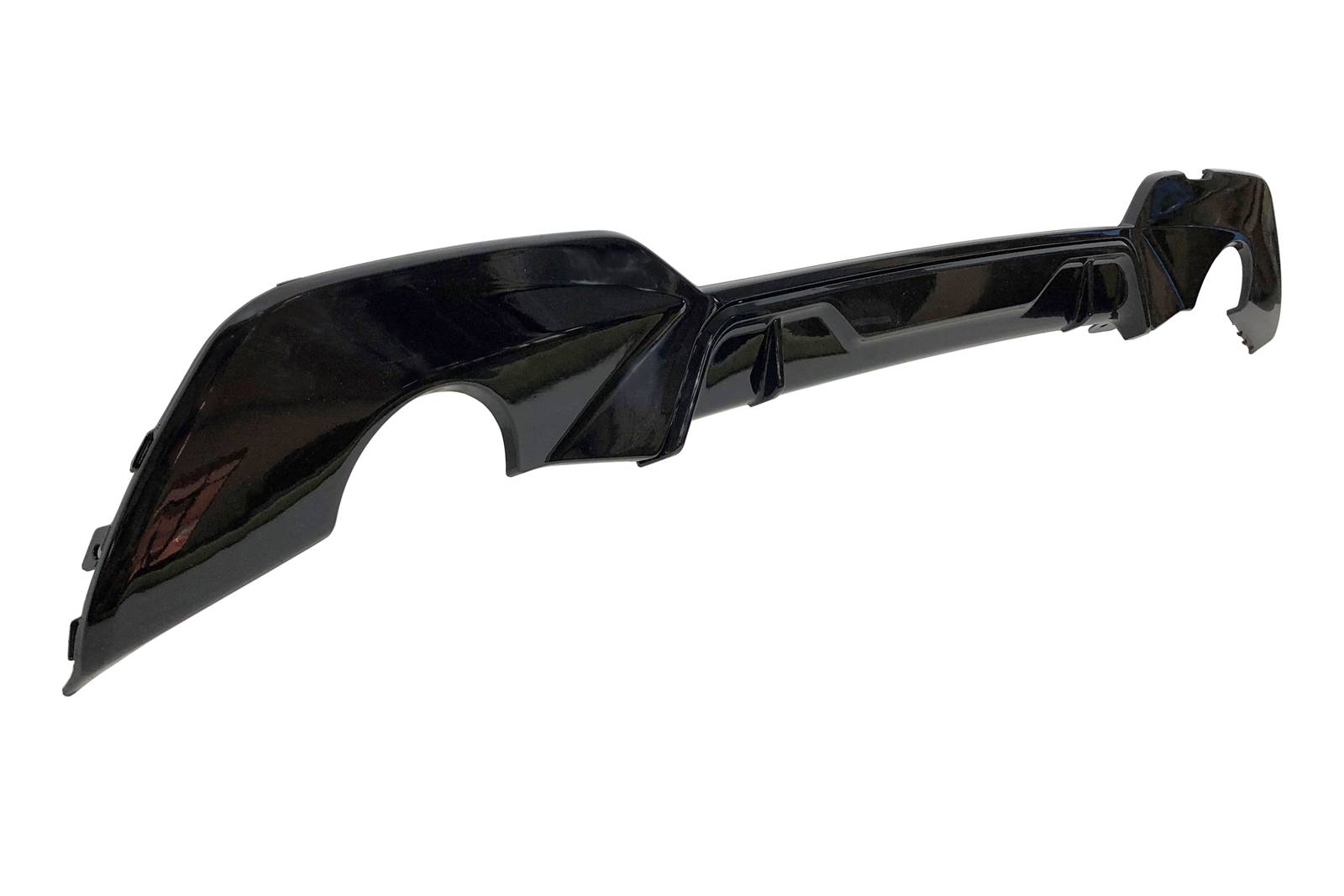 Paragolpes Trasero BMW G20 Look MPerformance Brillante Negro - Imagen 3