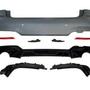 Paragolpes Trasero BMW G20 Look MPerformance Brillante Negro