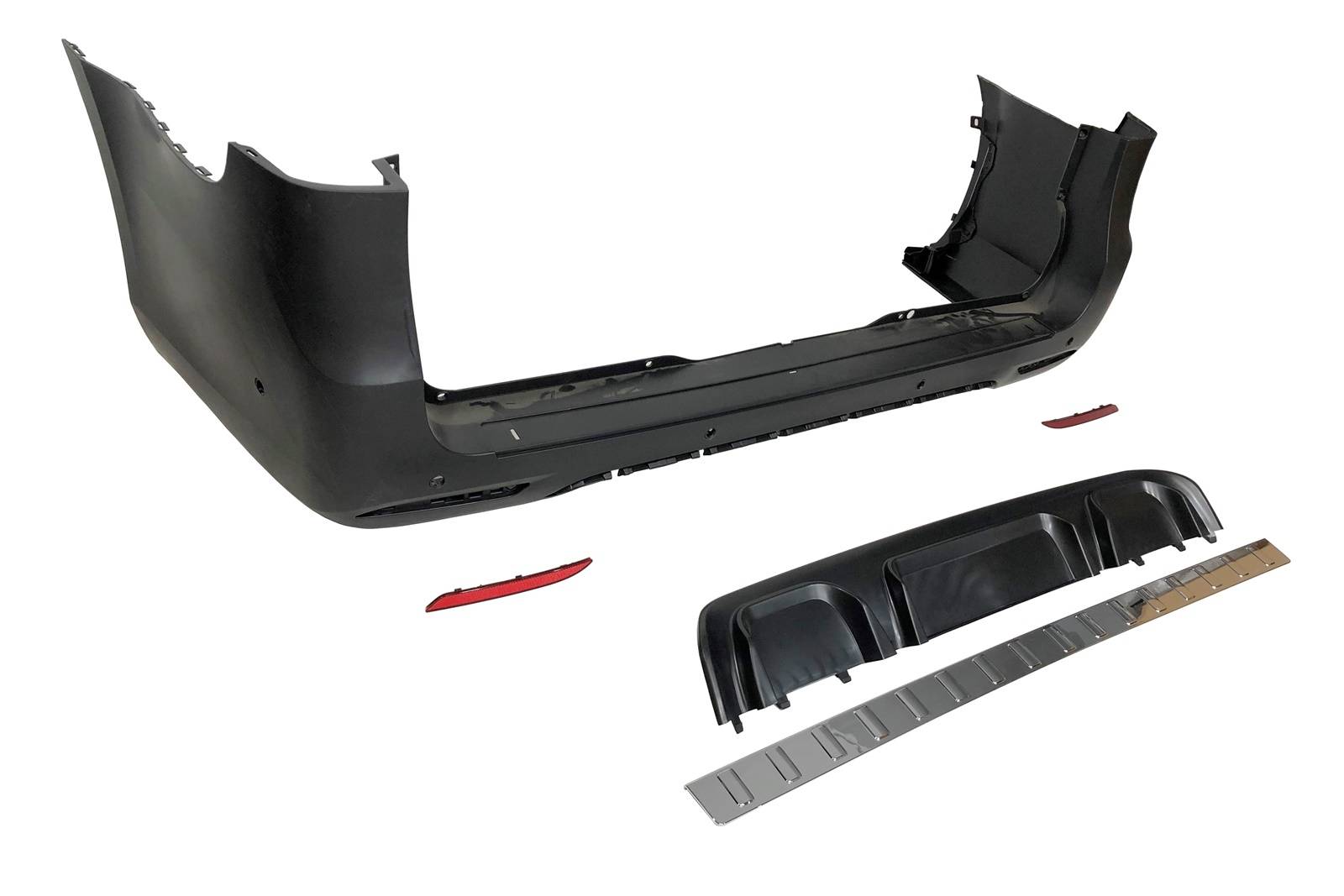Paragolpes Trasero Mercedes Vito W447 2016-2023 Look AMG - Imagen 2