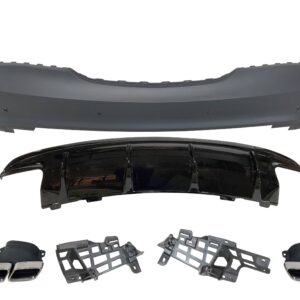 Paragolpes Trasero Mercedes W117 2013-2018 LCI 4P / SW Look AMG A45